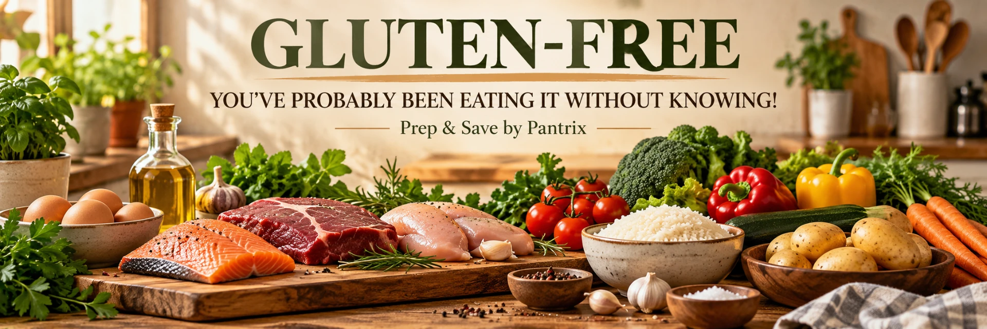 Gluten-Free: You’ve probably been eating it without knowing! — Prep & Save by Pantrix